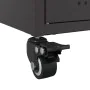 Aparador de acero negro 68x39x72 cm by , Sideboards - Ref: Foro24-846650, Price: 108,55 €, Discount: %