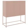 Aparador de acero rosa 100,5x39x107 cm by , Sideboards - Ref: Foro24-846537, Price: 109,19 €, Discount: %