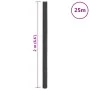 Membrana para malezas PP negra 2x25 m von , Anti-Unkraut-Netze - Ref: Foro24-4005229, Preis: 48,63 €, Rabatt: %