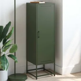 Aparador de acero verde oliva 36x39x123 cm von , Sideboards - Ref: Foro24-846528, Preis: 100,16 €, Rabatt: %
