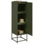 Aparador de acero verde oliva 36x39x123 cm by , Sideboards - Ref: Foro24-846528, Price: 100,16 €, Discount: %