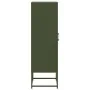 Aparador de acero verde oliva 36x39x123 cm by , Sideboards - Ref: Foro24-846528, Price: 100,16 €, Discount: %