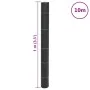 Membrana para malezas PP negra 1x10 m von , Anti-Unkraut-Netze - Ref: Foro24-4005179, Preis: 12,83 €, Rabatt: %