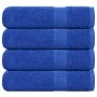 Toallas de baño 4 uds azul 100x150 cm 360 g/m² 100% algodón de , Toallas - Ref: Foro24-136717, Precio: 43,90 €, Descuento: %