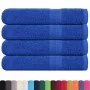 Toallas de sauna 4 uds 100% algodón azul 80x200 cm 360 gsm von , Handtücher - Ref: Foro24-136720, Preis: 47,88 €, Rabatt: %