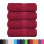 Toallas 4 uds 100% algodón burdeos 30x30 cm 360 gsm by , Towels - Ref: Foro24-136729, Price: 12,84 €, Discount: %