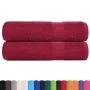 Toallas de mano 2 uds 100% algodón burdeos 50x100 cm 360 gsm von , Handtücher - Ref: Foro24-136734, Preis: 18,91 €, Rabatt: %