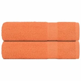 Toallas de mano 2 uds naranja 50x100 cm 360 gsm 100% algodón by , Towels - Ref: Foro24-136902, Price: 15,43 €, Discount: %