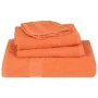 Toallas 2 uds 100% algodón naranja 100x200 cm 600 gsm de , Toallas - Ref: Foro24-136914, Precio: 34,32 €, Descuento: %