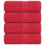 Toallas 4 uds 100% algodón rojo 30x30 cm 360 gsm by , Towels - Ref: Foro24-136921, Price: 12,84 €, Discount: %