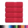 Toallas 4 uds 100% algodón rojo 30x30 cm 360 gsm by , Towels - Ref: Foro24-136921, Price: 12,84 €, Discount: %
