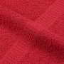 Toallas 4 uds 100% algodón rojo 30x30 cm 360 gsm by , Towels - Ref: Foro24-136921, Price: 12,84 €, Discount: %