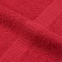 Toallas 10 uds rojo 100x200 cm 360 gsm 100% algodón by , Towels - Ref: Foro24-136940, Price: 129,99 €, Discount: %
