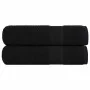 Toallas de baño 2 uds negro 100x150 cm 360 gsm 100% algodón von , Handtücher - Ref: Foro24-136956, Preis: 31,45 €, Rabatt: %