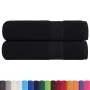 Toallas de baño 2 uds negro 100x150 cm 360 gsm 100% algodón von , Handtücher - Ref: Foro24-136956, Preis: 31,45 €, Rabatt: %