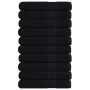 Toallas de sauna 10 uds 100% algodón negro 80x200 cm 360 gsm by , Towels - Ref: Foro24-136961, Price: 115,88 €, Discount: %
