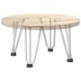Patas de mesa tipo horquilla 4 uds acero macizo blanco 20 cm by , Table legs - Ref: Foro24-4012433, Price: 36,93 €, Discount: %