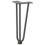 Patas de mesa tipo horquilla 4 uds acero macizo antracita 30 cm by , Table legs - Ref: Foro24-4012438, Price: 43,79 €, Discou...