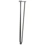 Patas de mesa tipo horquilla 4 uds acero macizo antracita 72 cm by , Table legs - Ref: Foro24-4012446, Price: 69,94 €, Discou...