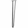 Patas de mesa tipo horquilla 4 uds acero macizo antracita 72 cm by , Table legs - Ref: Foro24-4012446, Price: 69,94 €, Discou...