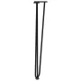 Patas de mesa tipo horquilla 4 uds acero macizo negro 72 cm von , Tischbeine - Ref: Foro24-4012444, Preis: 58,77 €, Rabatt: %