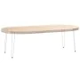 Patas de mesa tipo horquilla 4 uds acero macizo blanco 72 cm by , Table legs - Ref: Foro24-4012425, Price: 64,86 €, Discount: %