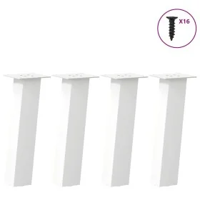 Patas para mesa de centro 4 uds acero blanco 42 cm von , Tischbeine - Ref: Foro24-4012501, Preis: 68,04 €, Rabatt: %