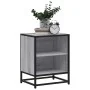 Mesitas noche 2 uds madera ingeniería gris sonoma 40x31x50 cm by , Nightstands - Ref: Foro24-848706, Price: 63,77 €, Discount: %