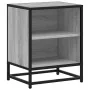 Mesitas noche 2 uds madera ingeniería gris sonoma 40x31x50 cm by , Nightstands - Ref: Foro24-848706, Price: 63,77 €, Discount: %
