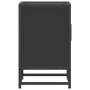 Mesitas de noche 2uds madera ingeniería negro 40x31x50 cm metal by , Nightstands - Ref: Foro24-848710, Price: 66,45 €, Discou...