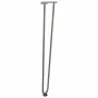 Patas mesa tipo horquilla 4 uds acero macizo acero natural 72cm von , Tischbeine - Ref: Foro24-4012427, Preis: 56,87 €, Rabat...