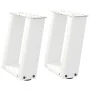 Patas de mesa de centro forma U 2uds acero blanco 30x(30-31) cm de , Patas para mesas - Ref: Foro24-4012737, Precio: 54,60 €,...