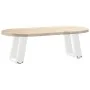 Patas de mesa de centro forma U 2uds acero blanco 30x(30-31) cm de , Patas para mesas - Ref: Foro24-4012737, Precio: 54,60 €,...