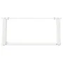 Patas de mesa de centro forma U 2uds acero blanco 60x(30-31) cm by , Table legs - Ref: Foro24-4012749, Price: 67,65 €, Discou...