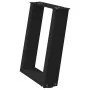 Patas de mesa de centro forma U 2uds acero negro 28x(42-43) cm de , Patas para mesas - Ref: Foro24-4012756, Precio: 53,64 €, ...