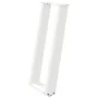 Patas de mesa consola forma U 2 uds acero blanco 28x(72-73) cm by , Table legs - Ref: Foro24-4012777, Price: 66,86 €, Discoun...