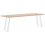 Patas de mesa consola forma U 2 uds acero blanco 28x(72-73) cm by , Table legs - Ref: Foro24-4012777, Price: 66,86 €, Discoun...