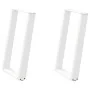 Patas para mesa de comedor en forma de U 2 uds acero blanco von , Tischbeine - Ref: Foro24-4012789, Preis: 96,67 €, Rabatt: %