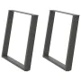 Patas para mesa comedor forma U 2uds antracita 70x(72-73) cm de , Patas para mesas - Ref: Foro24-4012794, Precio: 89,78 €, De...