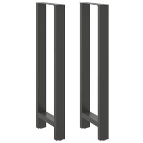 Patas de mesa de centro acero antracita 2 uds 40x(110-111) cm von , Tischbeine - Ref: Foro24-4013350, Preis: 112,45 €, Rabatt: %