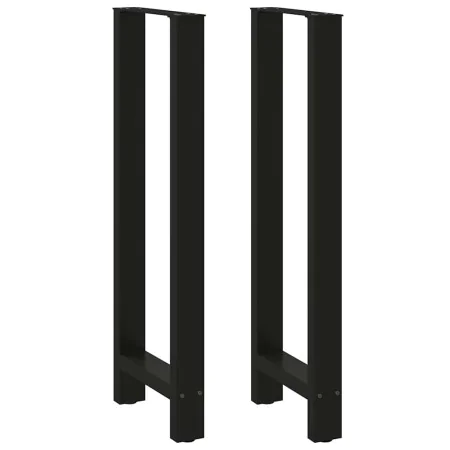 Patas de mesa de centro acero negro 2 uds 50x(110-111) cm von , Tischbeine - Ref: Foro24-4013352, Preis: 105,61 €, Rabatt: %