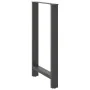 Patas de mesa de centro acero antracita 2 uds 60x(100-101) cm by , Table legs - Ref: Foro24-4013346, Price: 107,62 €, Discoun...