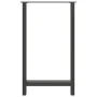 Patas de mesa de centro acero antracita 2 uds 60x(100-101) cm by , Table legs - Ref: Foro24-4013346, Price: 107,62 €, Discoun...