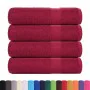 Toallas de Baño 4 uds burdeos 100x150 cm 360 gsm 100% algodón de , Toallas - Ref: Foro24-136741, Precio: 49,78 €, Descuento: %