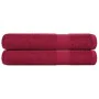 Toallas de sauna 2 uds 100% algodón burdeos 80x200 cm 360 gsm by , Towels - Ref: Foro24-136743, Price: 31,53 €, Discount: %