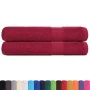 Toallas de sauna 2 uds 100% algodón burdeos 80x200 cm 360 gsm by , Towels - Ref: Foro24-136743, Price: 31,53 €, Discount: %