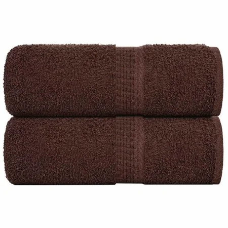 Toallas de visita 2 uds marrón 30x50 cm 360 gsm 100% algodón von , Handtücher - Ref: Foro24-136755, Preis: 11,99 €, Rabatt: %