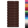 Toallas de mano 10 uds 100% algodón marrón 50x100 cm 360 gsm by , Towels - Ref: Foro24-136760, Price: 51,47 €, Discount: %