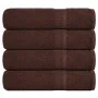 Toallas de ducha 4 uds 100% algodón marrón 70x140 cm 360 gsm von , Handtücher - Ref: Foro24-136762, Preis: 36,86 €, Rabatt: %