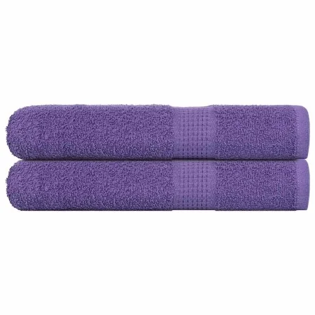 Toallas de sauna 2 uds 100% algodón morado 80x200 cm 360 gsm von , Handtücher - Ref: Foro24-136887, Preis: 29,85 €, Rabatt: %